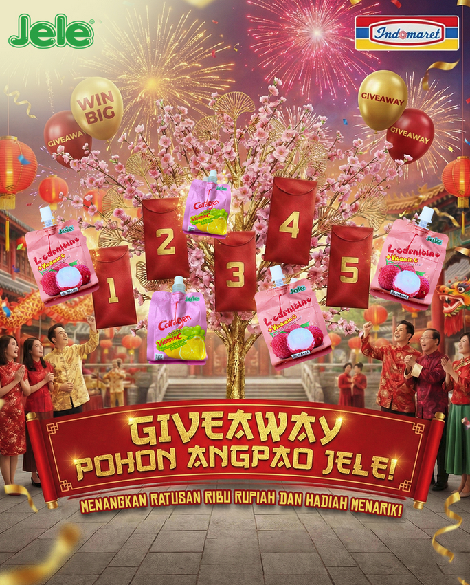 KEJUTAN POHON ANGPAO JELE